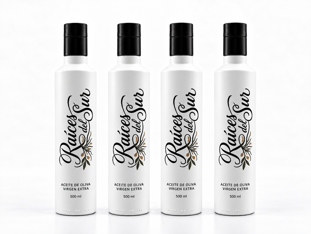 AOVE Primer Día de Cosecha · Pack 4 botellas