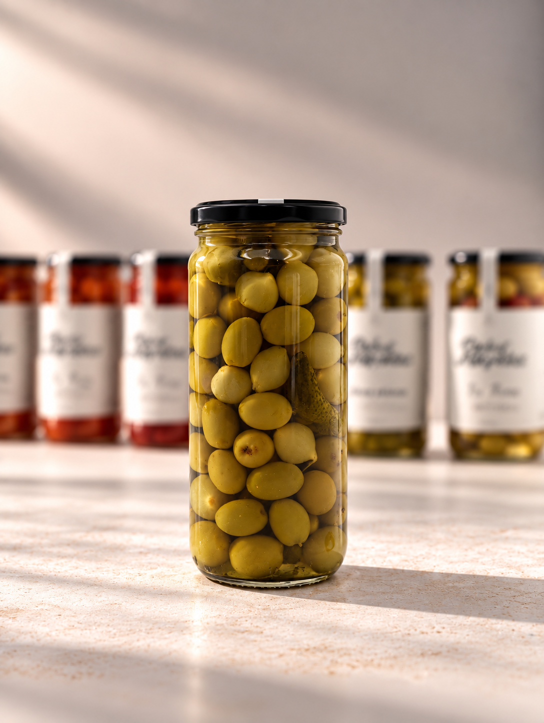 Pack Selección Gourmet · Las 8 Aceitunas Raíces del Sur · 2 DE REGALO