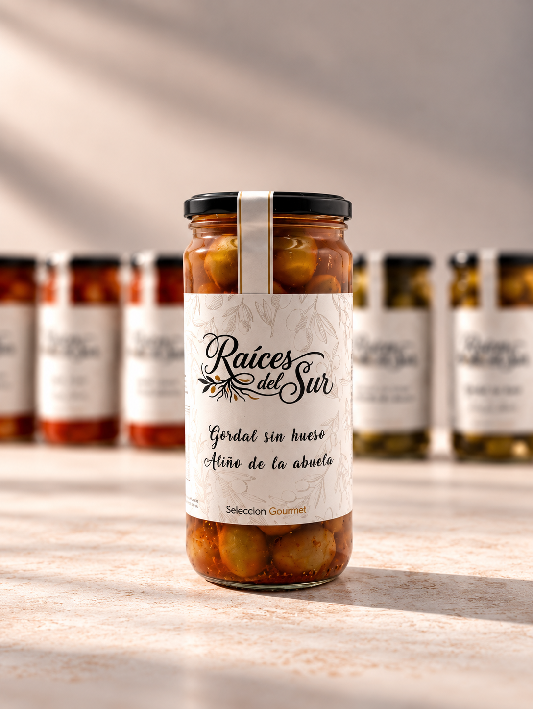 Aceituna Gordal Sin Hueso · Aliño de la Abuela · SELECCIÓN GOURMET · 700 g